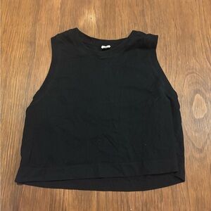 Wilfred Black Crop Top